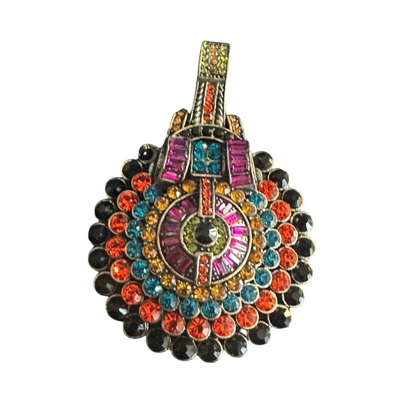 Heidi Daus Guilty Pleasure Beaded Crystal Magnetic Enhancer Necklace - Picture 5 of 14